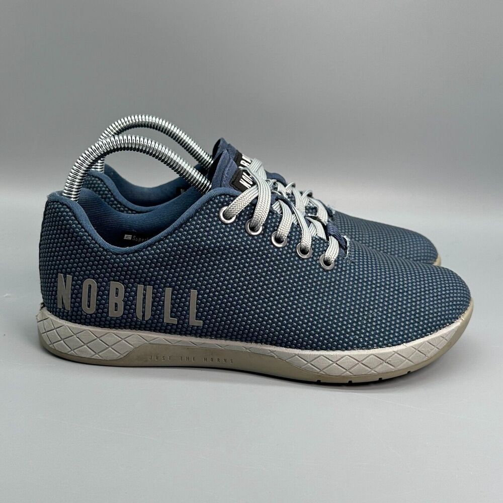 Nobull Outwork Womens 8.5 Blue Training Sneakers Lace-Up Low Top Shoes